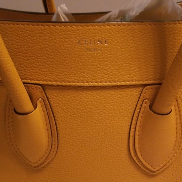 CELINE Mini lugage -Ocre color - Picture 2 of 7